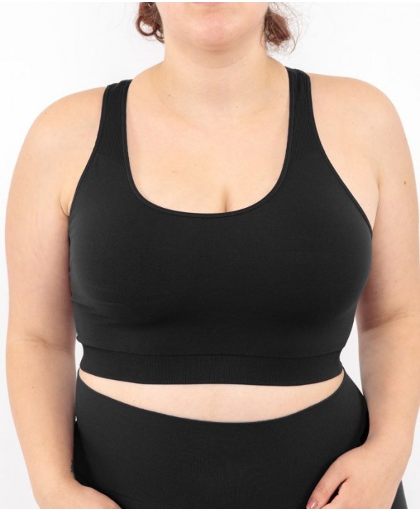 Sport Bralette - Schwarz