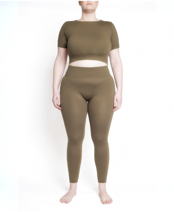 Activewear-Set mit Crop-Top...