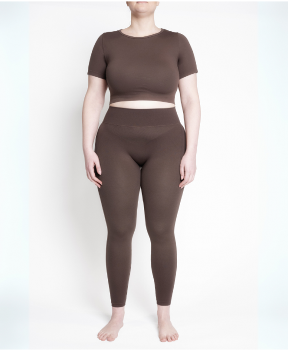 Activewear-Set mit Crop-Top...