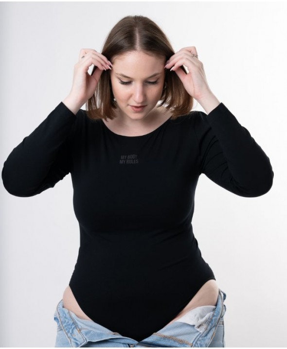 Langarm-Bodysuit Seamless...