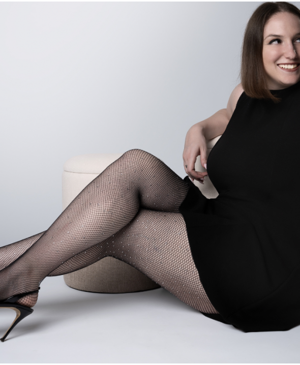 Netzstrumpfhose mit...