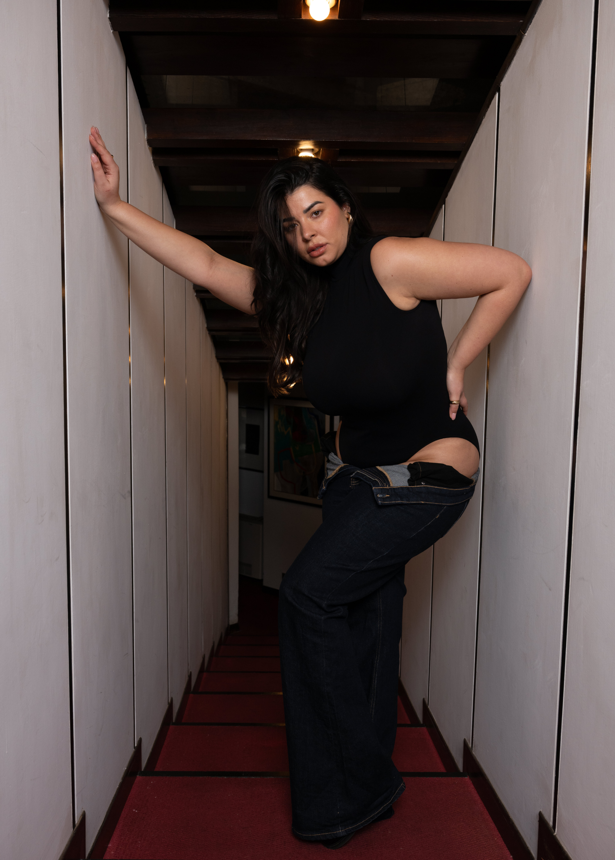 Body senza maniche donna Curvy Made in Italy – Leela Lab