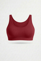 Bralette Bordeaux Curvy per Taglie Forti | Leela Lab