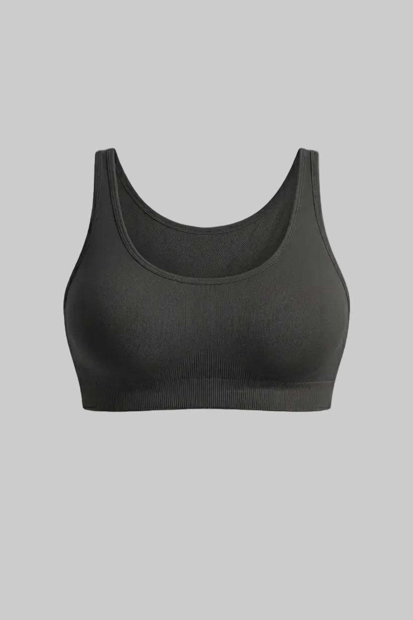 Bralette Nero Curvy per Taglie Forti | Leela Lab