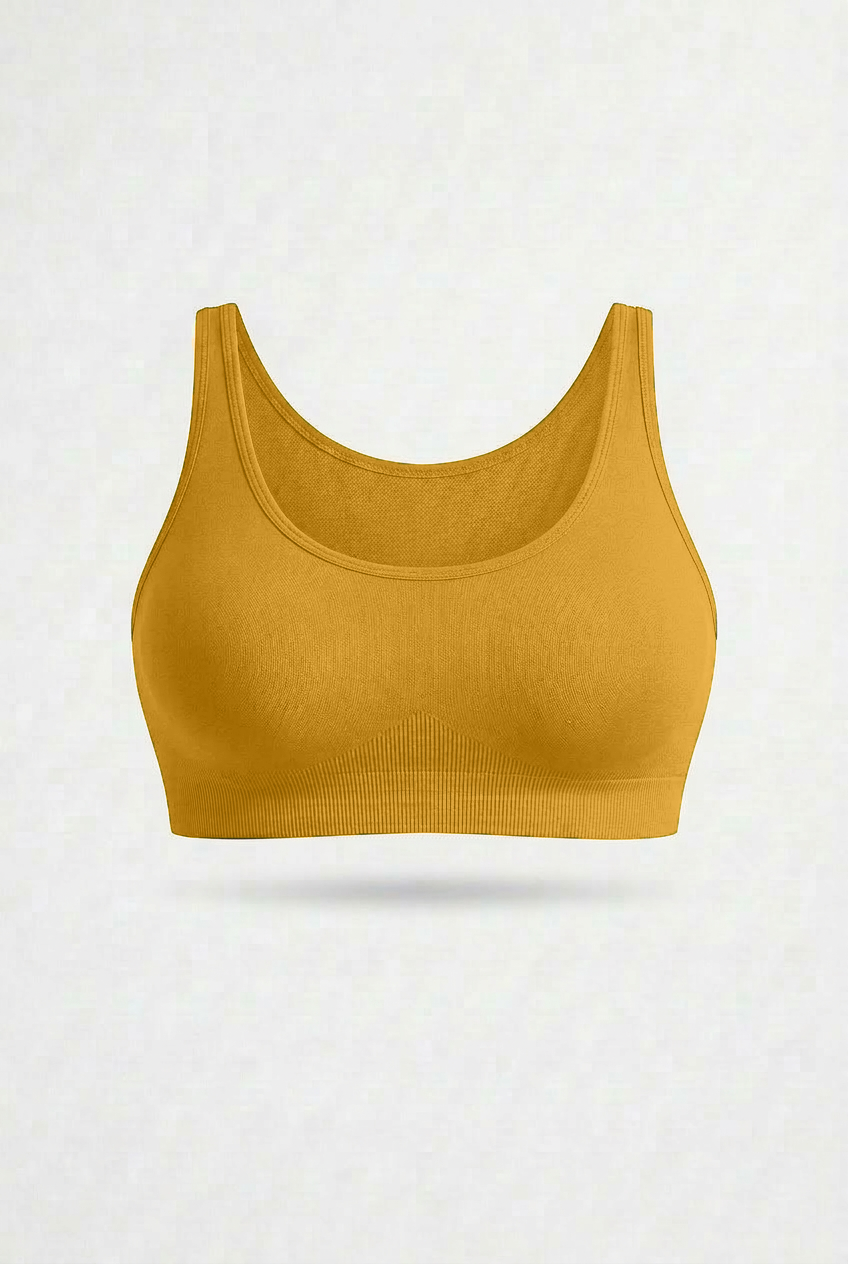 Bralette Ocra Curvy per Taglie Forti | Leela Lab