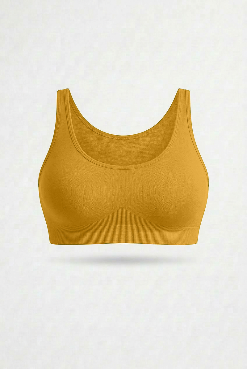 Bralette Ocra Curvy per Taglie Forti | Leela Lab