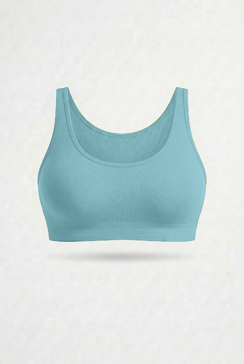 Bralette Verde Acqua Curvy per Taglie Forti | Leela Lab