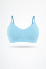 Bralette con Spallini Regolabili Verde Acqua Curvy per Taglie Forti | Leela Lab