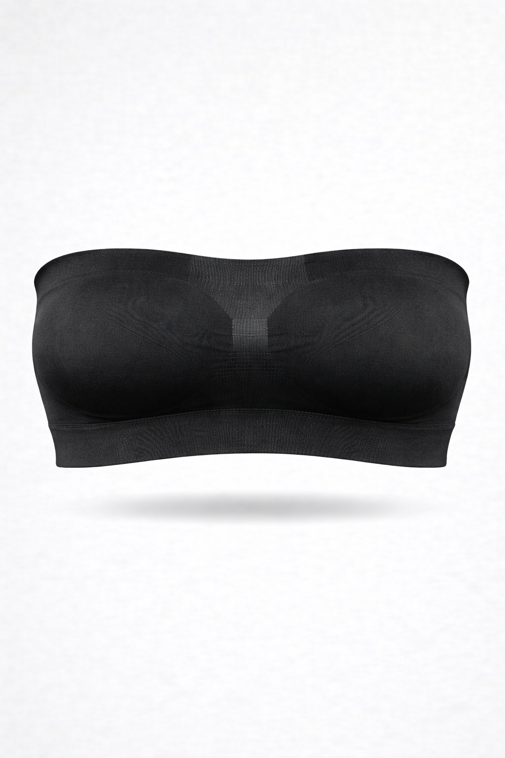 Fascia Seno Push-up Nero Curvy per Taglie Forti | Leela Lab