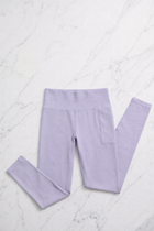 Leggings Sport con Tasca Lilla Curvy per Taglie Forti | Leela Lab