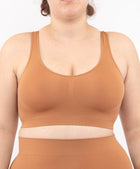 Bralette Cammello Curvy per Taglie Forti Plus Size | Leela Lab