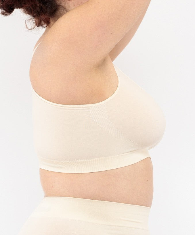 Bralette Cipria Curvy per Taglie Forti Plus Size Dettaglio | Leela Lab