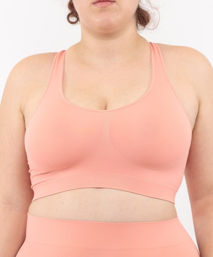 Bralette Corallo Curvy per Taglie Forti Plus Size | Leela Lab