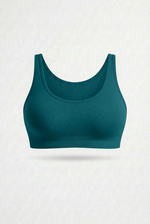 Bralette Verde Petrolio Curvy per Taglie Forti | Leela Lab
