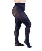 Collant Semimatte Recycled 50 Den Navy Curvy per Taglie Forti | Leela Lab