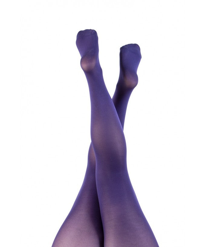 Supermatte Strumpfhose aus recyceltem Material (90 DEN) – Lila