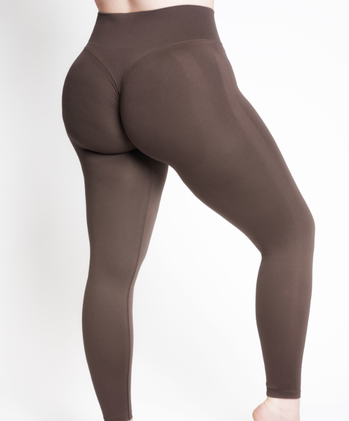 Push-up-Leggings – Schokoladen-Martini