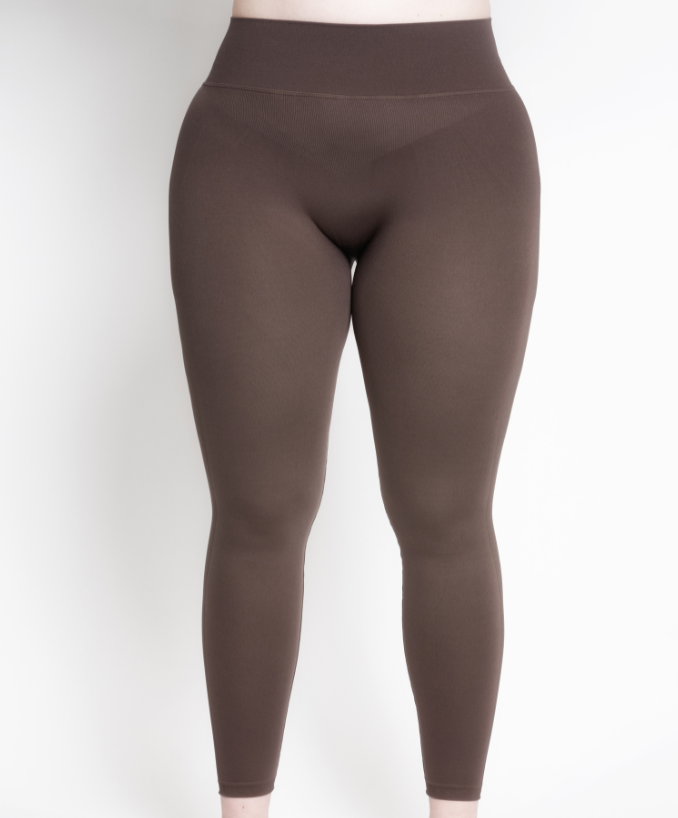 Push-up-Leggings – Schokoladen-Martini