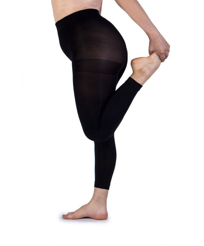 Leggings Supermatte 120 DEN Nero Curvy outfit | Leela Lab