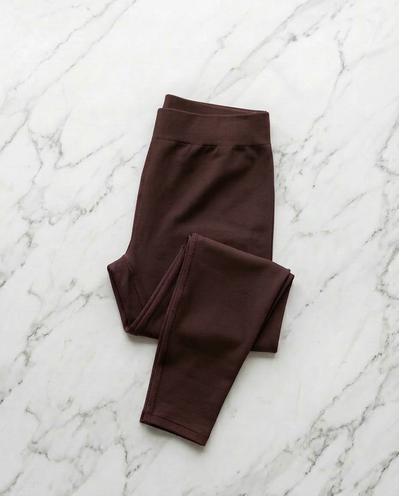 Leggings Caffè Curvy per Taglie Forti | Leela Lab