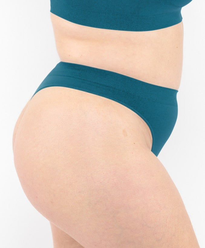 Stringtanga – Petrolgrün