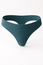 Stringtanga – Petrolgrün