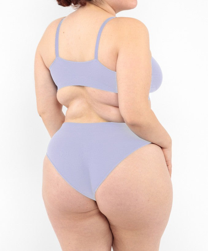 Slip Vita Bassa Lilla Curvy per Taglie Forti Plus Size | Leela Lab