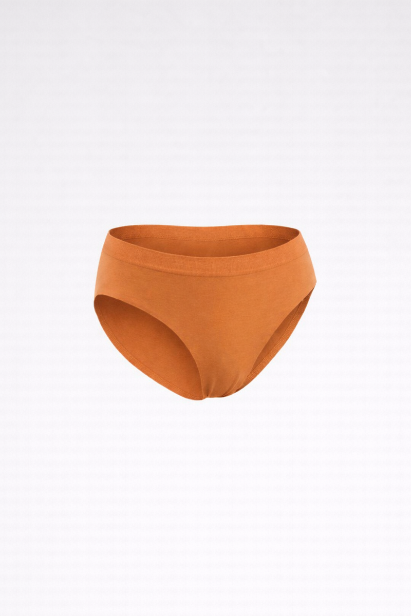 Slip vita bassa cammello seamless taglie forti