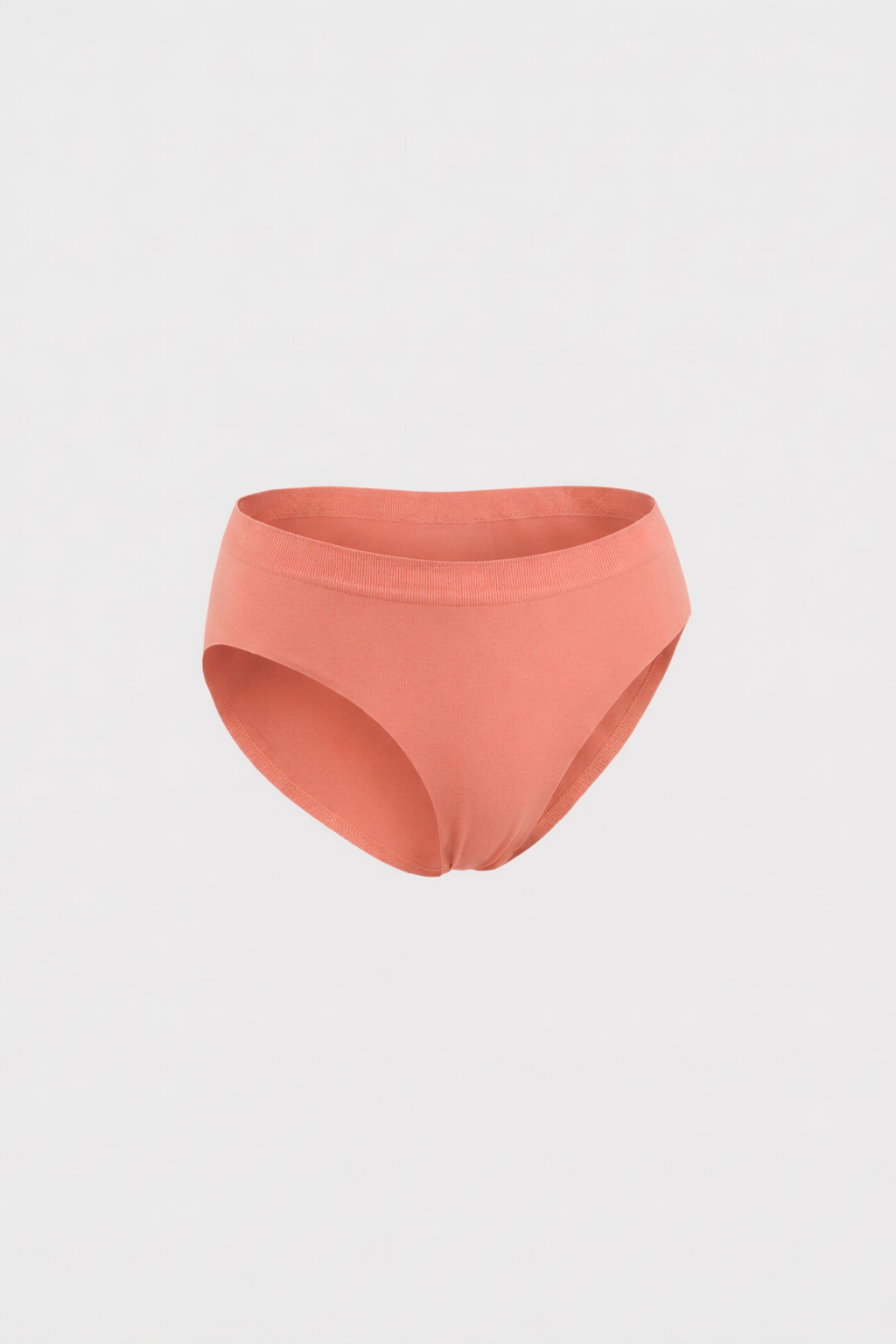 Slip vita bassa corallo seamless taglie forti