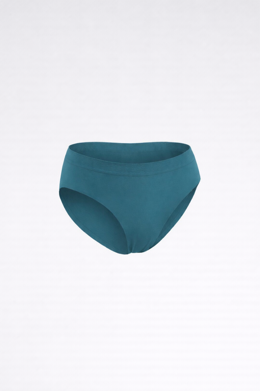 Slip vita bassa verde petrolio seamless taglie forti