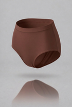 Slip vita alta marrone seamless curvy taglie forti 