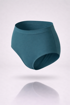 Slip vita alta verde petrolio seamless curvy taglie forti 