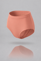 Slip vita alta corallo seamless curvy taglie forti 