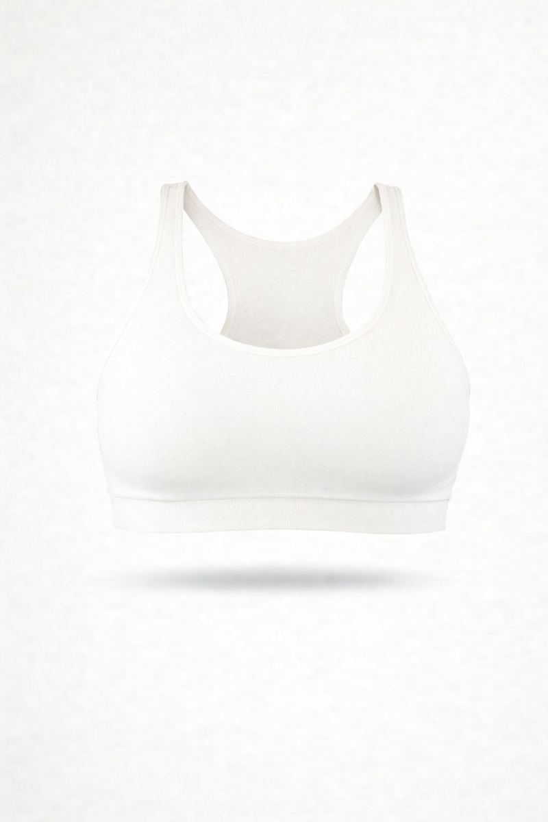 Sport Bralette Cipria Seamless Curvy Taglie Forti Leela Lab